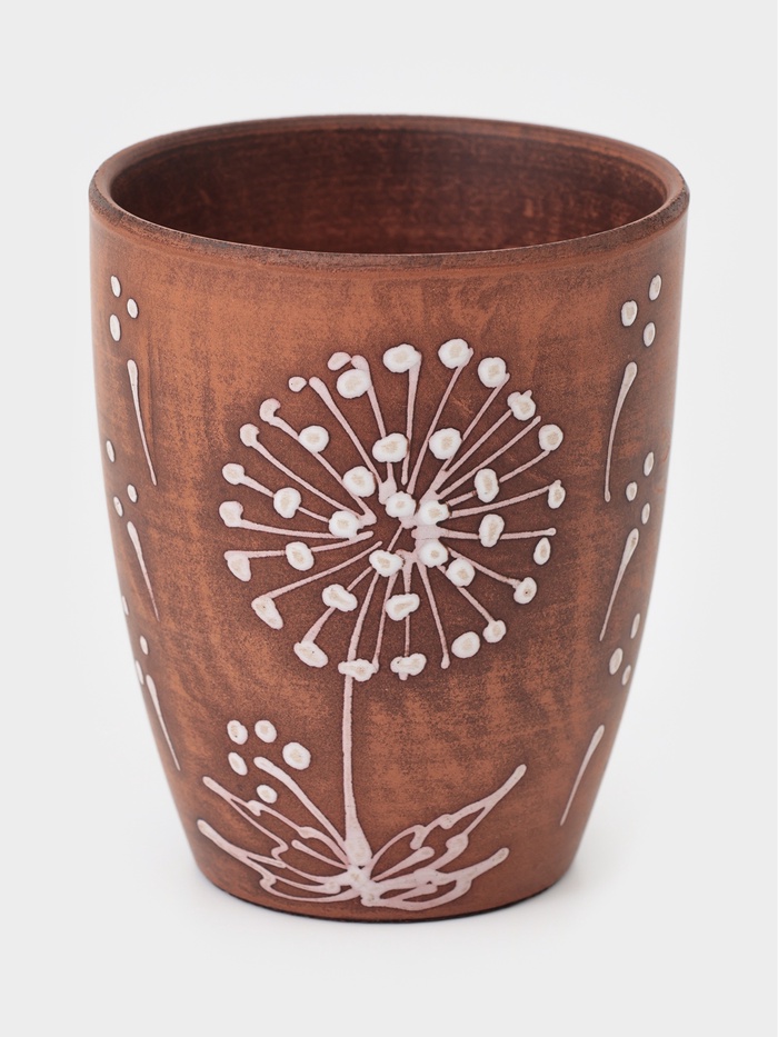 Стакан «Одуванчик», 300 мл, красная глина - Фото 1