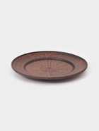 Тарелки «Гладкий», набор 2 шт., d=25 см, красная глина - фото 809619249