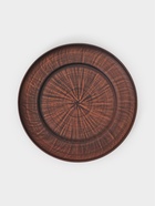 Тарелки «Гладкий», набор 2 шт., d=25 см, красная глина - фото 809619250