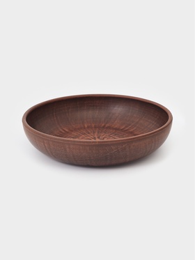 Салатники «Гладь», набор 2 шт., 1 л, 21×5 см, красная глина