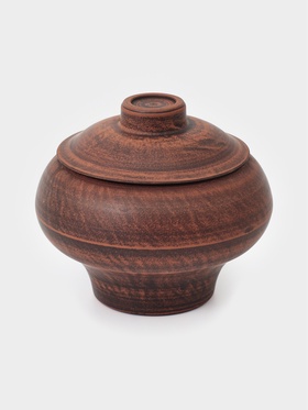 Горшочки для запекания «Гладкий», набор 2 шт., 600 мл, 14×13 см, красная глина