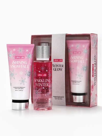 Подарочный набор: парфюмированный мист и крем для тела, 2×200 мл, URAL LAB
