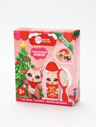 УЦЕНКА Набор «Подарок для тебя с оленёнком», пена для купания, расчёска и резинки для волос - Фото 2