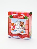 УЦЕНКА Набор «Подарок для тебя с оленёнком», пена для купания, расчёска и резинки для волос - Фото 3