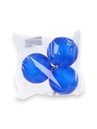 УЦЕНКА Набор шаров пластик d-10 см, 4 шт "Туман" синий - Фото 2