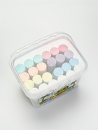 Мелки для асфальта, 24 штуки, 7 цветов, цилиндр в ведёрке, ArtFox STUDY 10121912