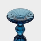 УЦЕНКА Набор бокалов для шампанского 6 шт. «Ла-Манш» 160 мл, 7×20 см, цвет синий - Фото 5