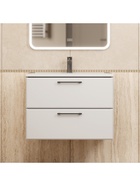 Тумба подвесная Uperwood, с раковиной Uperwood Foster New 70 см, цвет белый - Фото 4