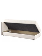 Кровать — тахта «Миа», левая, 1950×810 мм, велюр, цвет вивальди 2/мадрид 925 - Фото 3