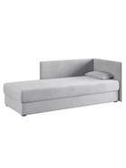 Кровать — тахта «Миа», правая, 1950×810 мм, велюр, цвет ультра смог/мадрид 982 - Фото 2