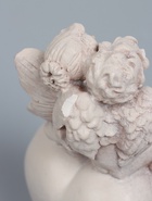 УЦЕНКА Статуэтка "Ангелочки на сердце" высота 15 см, эффект состаривания, слоновая кость - Фото 4