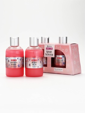 Подарочный набор: пена для ванны 300 мл, гель для душа 300 мл, URAL LAB