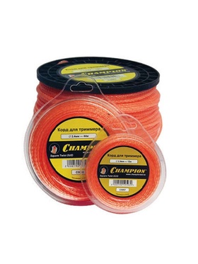 Корд триммерный CHAMPION Twisted Square 1.6 мм×15 м (витой квадрат)