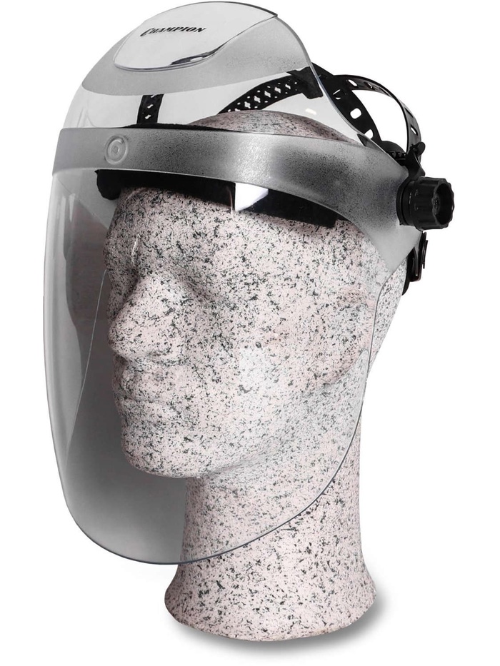 Щиток защитный поликарбонатный CHAMPION (с наголовником), C1022