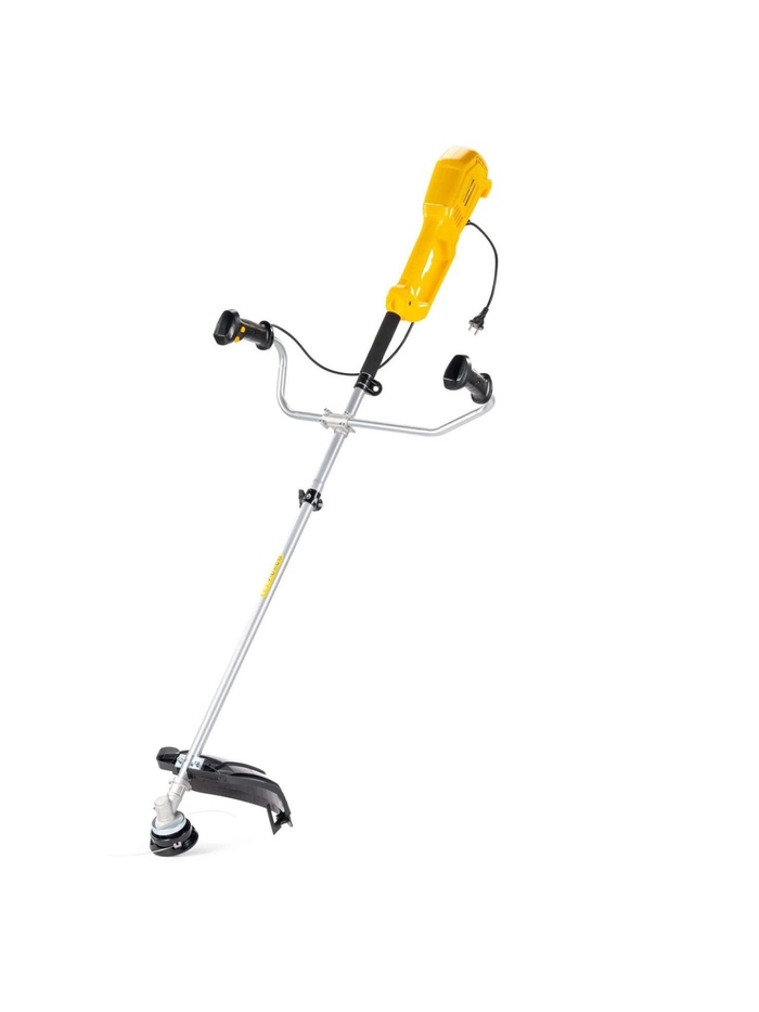 Триммер эл. CHAMPION ET1200 (разъемн.прям. 1200Вт 5кг корд 2*1,6мм 430мм + нож 3*255мм U-ручка)   11