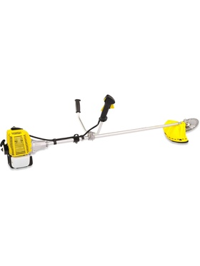 Триммер CHAMPION T463S-2 (PRO, неразъемная прямая штанга, 1.7 кВт, 47 см³, 8 кг, HT22 + 40/255/25.4, U-образная рукоятка, легкий старт).