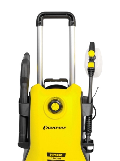 Мойка CHAMPION HP3250 (2.5 кВт 170-125 бар t 40С 6.5 л/мин 11.2 кг синхронный, пеногенератор)
