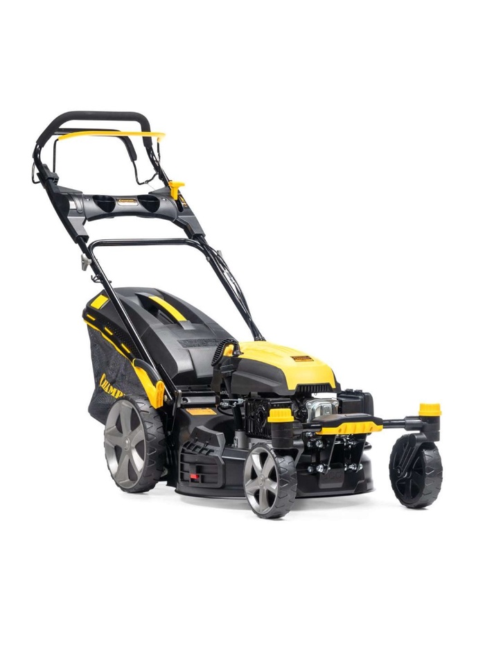 Газонокосилка CHAMPION LMZ5130/2 (3 кВт привод508 мм 65 л 25-75 мм 1рычаг/6, 38.5 кг4в1 4колеса2разблок) - Фото 1