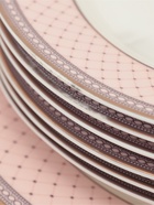 УЦЕНКА Набор посуды WY Paradaise 18 предметов: 5 тарелок d=25.5 см, 6 тарелок d=20.5 см, 6 супниц d=23 см - Фото 3