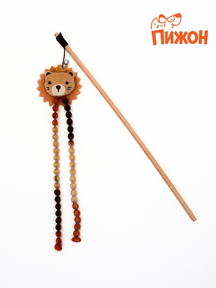 Дразнилка - удочка «Мишка», цвет МИКС