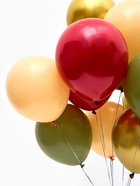 Воздушные шары латексные 12" «Оливковый, бежевый, золотой, кофейный микс» набор 25 штук - Фото 4