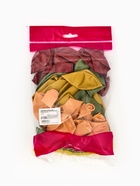 Воздушные шары латексные 12" «Оливковый, бежевый, золотой, кофейный микс» набор 25 штук - Фото 6