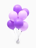 Воздушные шары латексные 12" «Фиолетовый микс» набор 25 штук - Фото 3