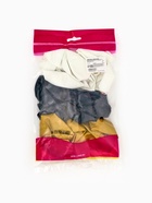 Воздушные шары латексные 12" «Черно-белое золото» набор 25 штук - Фото 6