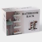 УЦЕНКА Этажерка 4х-ярусная на колесах 40х21,7х90 см - Фото 4