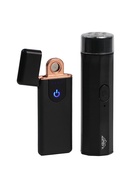 УЦЕНКА Подарочный набор 2 в 1: зажигалка электронная 7.5×3 см, электробритва 9.5×2.5 см - Фото 2