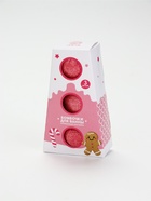 УЦЕНКА Подарочный набор бомбочек для ванны, клубничный коктейль, 3×40 г, URAL LAB - Фото 1