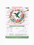 Вышивка гладью «Вдохновение природы», 20×20 см - фото 123132479