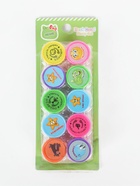 УЦЕНКА Оценочные печати «Смайлы» набор 10 шт., вид МИКС - Фото 2