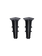 Угол внутренний для плинтуса «Деконика», 70 мм, 2 штуки, цвет 007 чёрный - фото 809619799