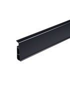 Плинтус напольный «Деконика», 2200×70 мм, цвет 007 чёрный - Фото 1