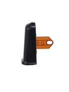 Угол наружный для плинтуса «Деконика», с крепежом, 70 мм, 2 штуки, цвет 007 чёрный - фото 809619809