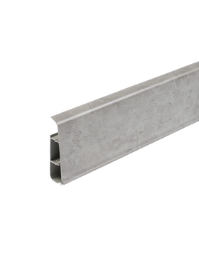 Плинтус напольный «Деконика», 2200×70 мм, цвет 547 лофт светло-серый