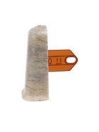 Угол наружный для плинтуса «Деконика», с крепежом, 70 мм, 2 штуки, цвет 547 лофт светло-серый - фото 809619860