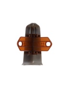 Угол наружный для плинтуса «Деконика», с крепежом, 70 мм, 2 штуки, цвет 548 лофт серый - Фото 3