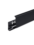 Плинтус напольный «Деконика», 2200×85 мм, цвет 007 чёрный - Фото 3