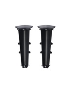 Угол внутренний для плинтуса «Деконика», 85 мм, 2 штуки, цвет 007 чёрный - фото 809619915