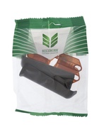 Угол наружный для плинтуса «Деконика», с крепежом, 85 мм, 2 штуки, цвет 007 чёрный - фото 809619924