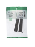 Торцевые заглушки для плинтуса «Деконика», пара, 85 мм, цвет 007 чёрный - Фото 4