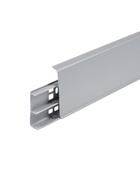 Плинтус напольный «Деконика», 2200×85 мм, цвет 002 светло-серый - Фото 3