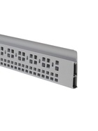 Плинтус напольный «Деконика», 2200×85 мм, цвет 002 светло-серый - Фото 4