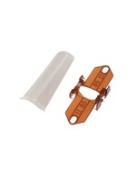 Угол наружный для плинтуса «Деконика», с крепежом, 85 мм, 2 штуки, цвет 002 светло-серый - фото 809619951