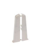 Торцевые заглушки для плинтуса «Деконика», пара, 85 мм, цвет 002 светло-серый - Фото 1