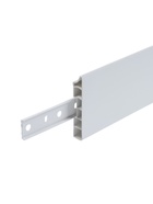 Плинтус напольный прямоугольный «Идеал. Дюра», 2200×80 мм, цвет 001 белый - Фото 3