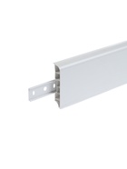 Плинтус напольный округлый «Идеал. Дюра», 2200×80 мм, цвет 001 белый - Фото 3