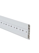 Плинтус напольный округлый «Идеал. Дюра», 2200×80 мм, цвет 001 белый - Фото 4